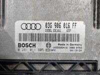 Komputer Sterownik silnika 03G906016FF, 0281011905 Audi A3 8P 2.0 tdi