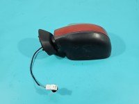 Lusterko lewe pin Dacia Sandero I 08-12 HB 5d kolor bordowy TEB76 europa