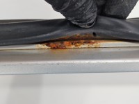 Drzwi tył prawe Suzuki Grand Vitara II HB 5d srebrny z2s. C02