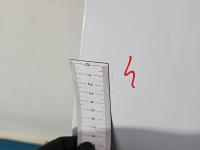 Drzwi tył lewe Ford Transit MK8 13-17 HB 5d biały