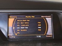 Wyświetlacz Audi A5 8T 8T0919603E monitor