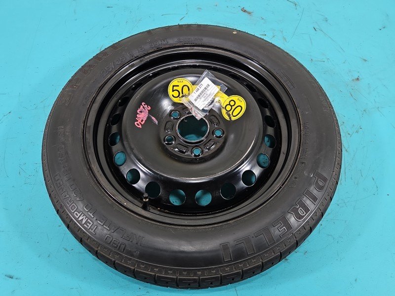 Koło zapasowe 16" dojazdowe dojazdówka Volvo V50 S40 II Rozstaw śrub: 5x108, Pirelli