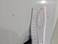 Drzwi przesuwne prawe boczne Fiat Ducato III 06-14 boxer jumper biały