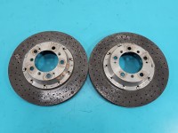 Tarcze hamulcowe tył klocki Porsche Panamera I 970 3.0 v6 (CWD)