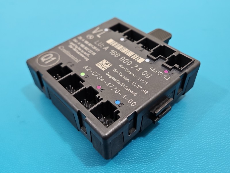 Sterownik moduł drzwi lewy przód Mercedes GL II X166 A1669007409