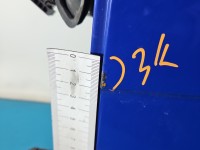 Drzwi tył lewe Skoda Fabia II HB 5d niebieski 4590