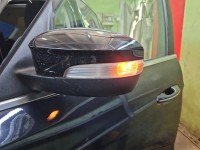 Lusterko lewe pin Ford S-max II MK2 HB MF Absolutna czerń 5d europa