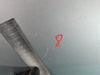 Drzwi przód prawe Audi A3 8P 5d srebrny X7W