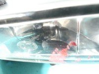 Halogen lewy Hyundai Santa Fe