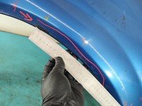 Błotnik przód prawy Renault Megane II