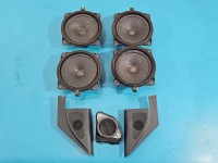 Głośniki komplet Hyundai Santa Fe III 12–18 96330-4Z000, 87660-2W000, 87650-2W000