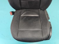 Fotel lewy przód kierowcy Bmw e46 EU 4d Producent części: BMW, podgrzewane, skóra
