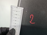 Drzwi tył lewe Lexus IS III 14-25 sedan 4d szary 1J7