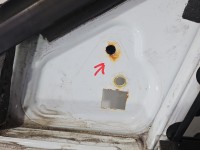 DRZWI PRZÓD LEWE KIEROWCY Ford Mondeo Mk4 5d Frozen White F6