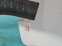 Drzwi tył lewe Renault Trafic II HB 5d biały, 0D31