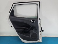 Drzwi tył lewe Seat Ibiza IV 6J HB 5d biały LB9A