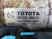 TEST Rozrusznik Toyota Avensis III T27 28100-0R010 2.2 d4d