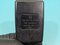 Pas bezpieczeństwa przód lewy kierowcy Vw Tiguan I 07- 5N0857755D, 5N1857705 EU