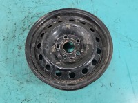 Felga stalowa 15" Vw Golf VII Szerokość felgi: 6.0", Rozstaw śrub: 5x112, Odsadzenie (ET): 43, Volkswagen, czarny, Kod...