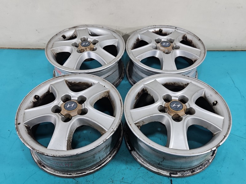4X alufelgi felgi 16" komplet Hyundai Santa Fe I R16
