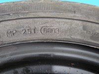 Koło zapasowe 15" dojazdowe dojazdówka Mercedes W168 Rozstaw śrub: 5x112, Dunlop, 195 mm, Profil opony: 65, 5,5j, ET54...