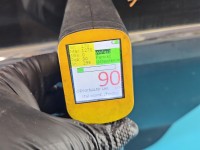 Drzwi tył lewe Peugeot 407 sedan 4d czarny, EXLD