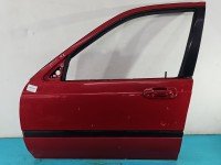 DRZWI PRZÓD LEWE KIEROWCY Honda Civic VI 5d czerwony