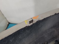 Zderzak przód Fiat Bravo II srebrny, 272/B