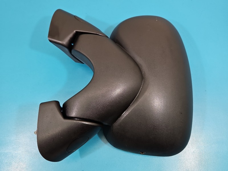 Lusterko lewe Renault Trafic II Europejska, 5pin, chropowate dolne szkło lusterka europa