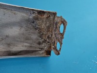 Błotnik przód lewy Vw Polo IV 9N srebrny