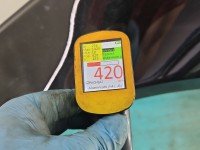 Błotnik przód lewy Mercedes E C207 A207 czarny 197