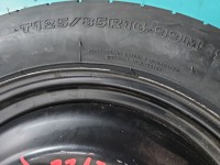 Koło zapasowe 16" dojazdowe dojazdówka Ford Focus Mk2 Rozstaw śrub: 5x108, Hankook, 125 mm, Kod producenta: ffmk2, r16 4j...