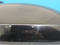 Lusterko lewe Mazda 2 II DE czarny, malowana, elektryczny, Europejska, Kod lakieru: 35N, porysowany lakier. Odpryski. 7pin...