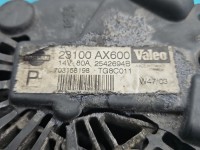 TEST Alternator Nissan Micra K12 23100-AX600, 2542694B, 23100AX600 1.4 16V