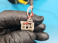 Lusterko lewe pin Toyota Corolla E11 HB 3d kolor europa