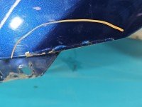 Błotnik przód lewy Subaru Legacy V granatowy E8H