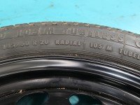 Koło zapasowe dojazdowe dojazdówka AUDI A6 C7 Średnica felgi: 20", Rozstaw śrub: 5x112, Continental, 145 mm, Profil opony:...