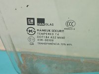 Szyba drzwi przód prawa Chevrolet Aveo T300 HB