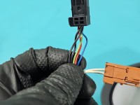 Lusterko lewe pin Peugeot 207 HB 3d kolor europa