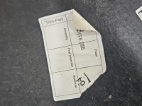 Tapicerka bagażnika lewa boczek Bentley Continental I 05-13 3W5867427F4BH