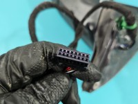 Lusterko lewe Vw Passat B7 rysy,9pin SREBRNY La7w europa