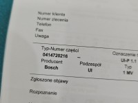 testowany Pompowtryskiwacz 1.9 TDI AVF 0414720216, 038130073BA