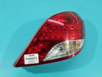 Lampa tył prawa Peugeot, 6 pinów 09-12 Z LISTWĄ ŻARÓWKOWĄ Peugeot 207 HB