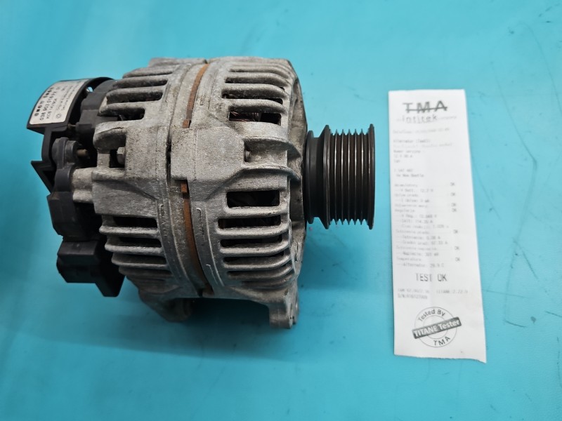 TEST Alternator Vw New Beetle 98- 038903018PX 1.6 SR (BFS)