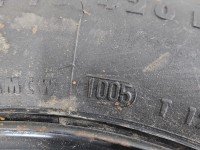 Koło zapasowe 15" dojazdowe dojazdówka Fiat Stilo Rozstaw śrub: 4x98, Continental, 125/90 CONTINENTAL 4x98 4J ET35 2005R,