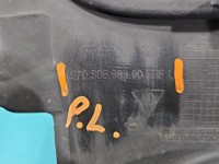 Zaślepka kratka zderzaka lewa atrapa Porsche Panamera I 970 97050566300FFFL