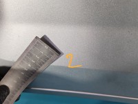 Maska przednia Smart Forfour I 04-06 srebrny EB4 EAS