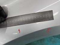 Błotnik przód lewy Renault Laguna III srebrny TED69 - GREY