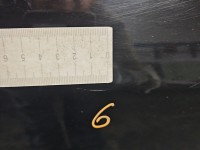 Drzwi tył prawe Fiat Grande Punto HB 5d czarny