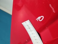 Maska przednia Audi A4 B7 czerwony LY3J